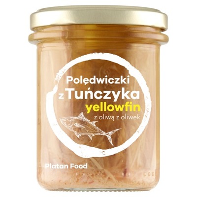 Tuńczyk z oliwą z oliwek PlatanFood 190g