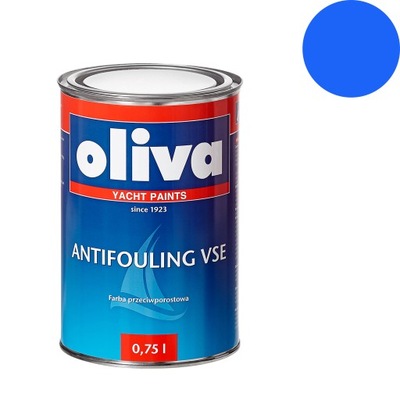 OLIVA VSE niebieska farba przeciwporostowa 0,75 L