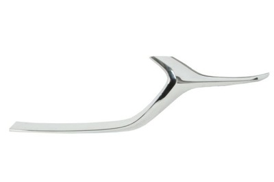 Молдинг бампера перед левая хром mazda 3 bp 03.2019- фото №1