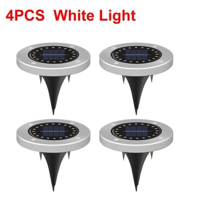 20 Led Solar Lamp Outdoor Waterproof Ground Ligh