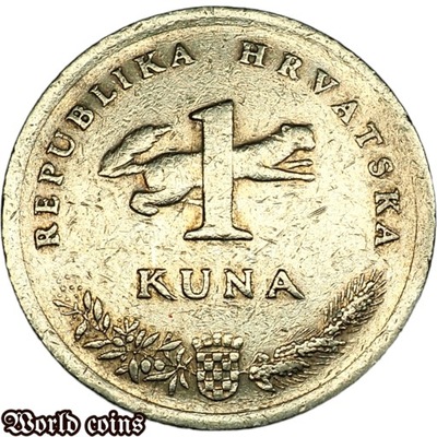 1 KUNA 1993 CHORWACJA