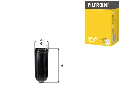 FILTRO ACEITES IVECO STRALIS 06- ASTRA HD8 05- FORD CARGO 12-FILTRON  