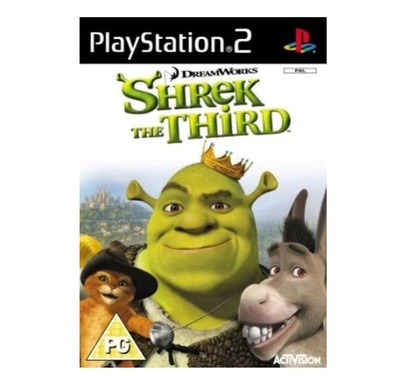 SHREK THE THIRD PS2 Stan BDB