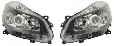 RENAULT CLIO III 05- LAMP LAMP FRONT SET  