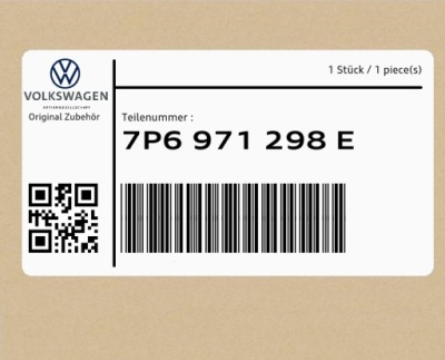 Адаптер-провід електричний 7p6971298e vw touareg фото №1