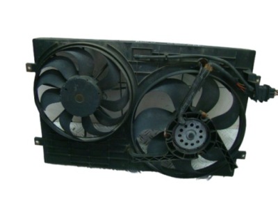 Vw polo панель фари корпус вентилятори 6q0121207f фото №1