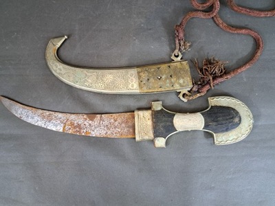 SZTYLET, NÓŻ ARABSKI, KINDŻAŁ ORIENTALNY