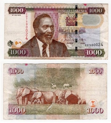 KENIA 2010 1000 SHILLINGS