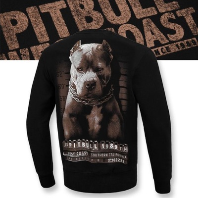 Męska Bluza Pitbull West Coast Bez Kaptura Mugshot