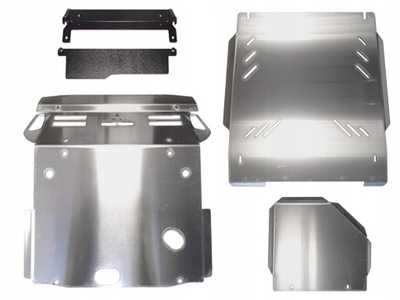 Комплект защита подвеска mitsubishi pajero 3 v60 alu фото №1