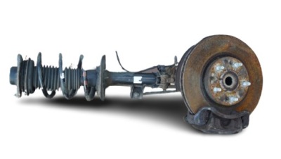 Поворотный кулак амортизатор левый перед hyundai ix35 фото №1