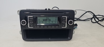 VW CADDY TOURAN RCD210 RADIO MP3 AUX 1K0035156A Z KODU 