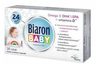 BIOARON BABY od 2 roku życia witamina D3 DHA EPA