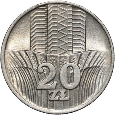 20 złotych 1976 WIEŻOWIEC I KŁOSY