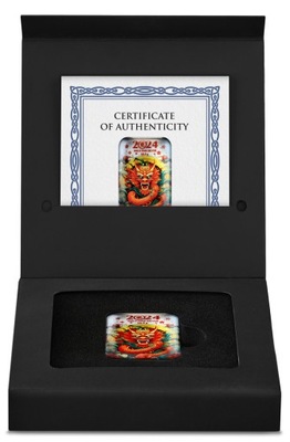 Sztabka Rok Smoka 2024 Germania Mint 88.8 g 999.9 Ag