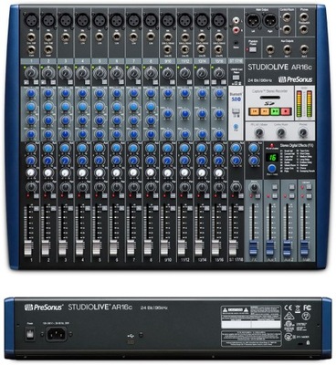 PreSonus StudioLive Mixer AR16c USB - Mikser