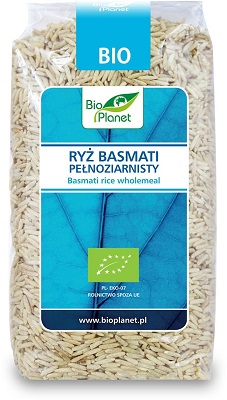 Bio Planet Ryż basmati pełnoziarnisty eko 500 g