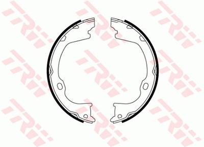 Гальмівні колодки гальмівний. dodge nitro 07- ручний фото №1