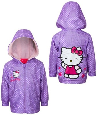 HELLO KITTY WIOSENNA KURTKA PRZECIWDESZCZOWA R80