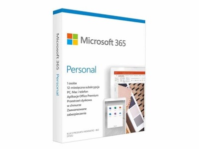 Microsoft Office 365 Personal 5 Stanowisk 1 Rok