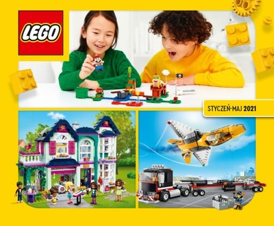 LEGO KATALOG STYCZEŃ - MAJ 2021 NOWY POLSKI