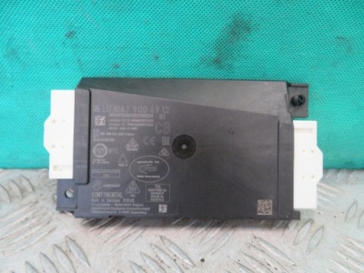 Модуль блок керування замка запалювання mercedes w177 2.0 19r фото №1