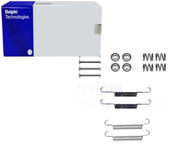 Набір монтажний колодка гальмівних mando fiat freemont hyundai ix35 фото №1