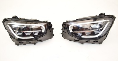 Mercedes glc w253 253 lift лампа led high performance ліва комплектна фото №1