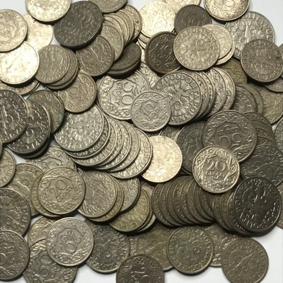 Zestaw II RP 100 monet 10, 20, 50, gr 1923 r