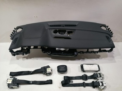 Audi q7 4m приборная панель консоль подушка безопасности подушки безопасности ремни фото №1