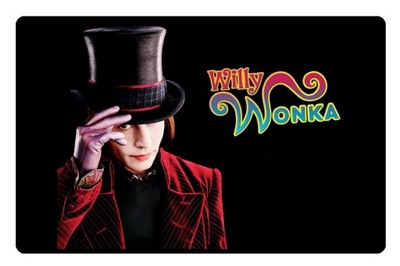 Magnes na lodówkę Willy Wonka