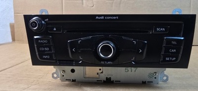 RADIO CD CONCERT AUDI A4 B8 A5 8T Q5 8R 8T1035186B