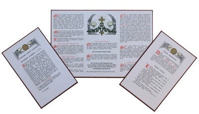 Tablice Ołtarzowe ryt trydencki trydenckie DUŻE