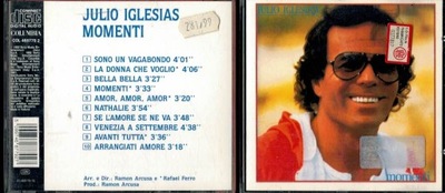 Julio Iglesias Momenti [CD] 1982 / Sony