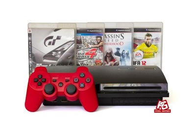 Konsola PlayStation 3 (PS3) Slim + gry