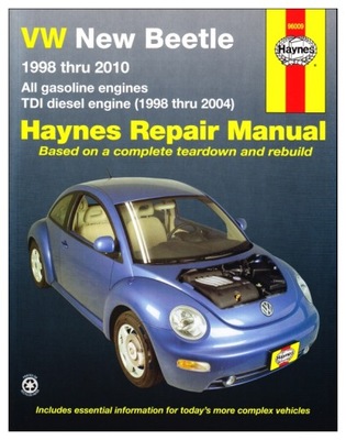 VW NUEVO BEETLE EE.UU. (1998-2010) MANUAL REPARACIÓN HAYNES 24H  