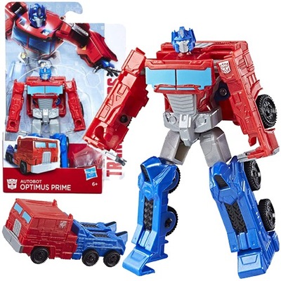 TRANSFORMERS AUTOBOT OPTIMUS PRIME FIGURKA 2w1 4 KROKI KOLEKCJONERSKA