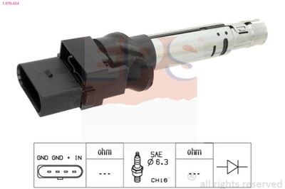 COIL IGNITION VW GOLF 3,2 V6 05- 1-970-434  