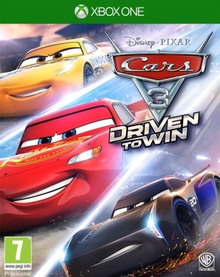 CARS 3 DRIVEN TO WIN AUTA 3 WYSOKIE OBROTY KLUCZ XBOX ONE X|S