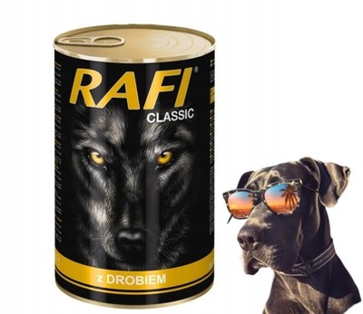 Karma mokra Rafi Classic Drób 1240g 1 sztuka
