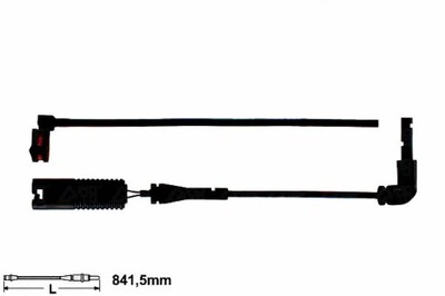 Ate 24.8190-0944.2 контакт предупредительный, износ накладок тормозных фото №1
