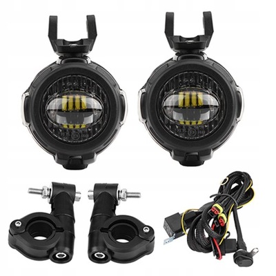 Мотоцикл led фара передня лампа фото №1