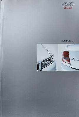 Audi A4 Detale Prospekt wielostronicowy PL