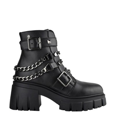 Botki Altercore VIRGO Black Vegan Roz.39