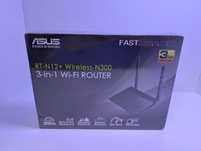 ROUTER WIFI ASUS RT-N12+ 300MBPS