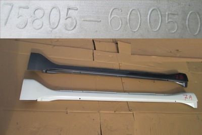 Молдинг порог na порог правая land cruiser 150 фото №1