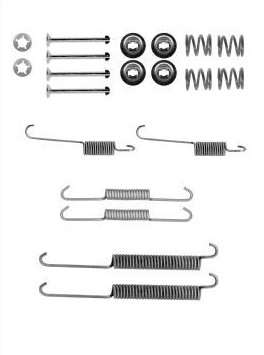 RESORTES DO ZAPATAS HAM. CITROEN XSARA 97- ZX 91-  