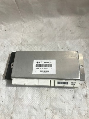 E CLASS W213 2016 MODULE CONTROL UNIT AIRMATIC  