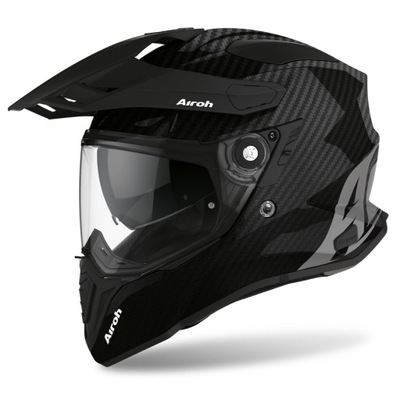 KASK AIROH COMMANDER CARBON FULL GLOSS L