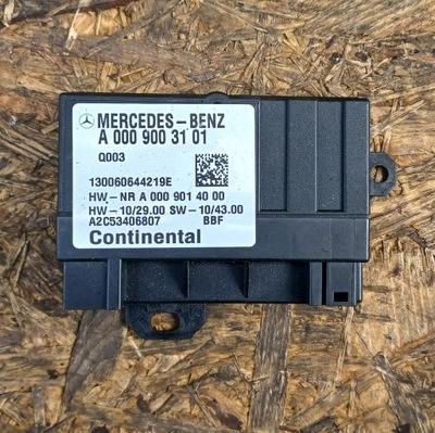 Mercedes w204 модуль насоса пального a0009003101 фото №1